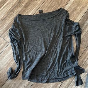 Dark Grey long sleeve top